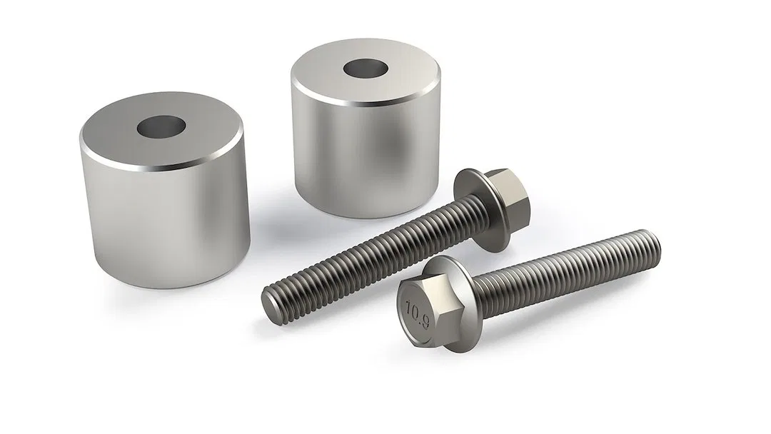 4801000 – TERAFLEX Drive Shaft Carrier Bearing Spacer, Aluminum 1-1/2 Inch Drop